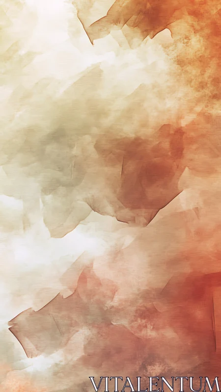 Soft earthen gradients with abstract brushed textures.