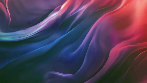 Soft waves of shifting color in a dreamy abstract flow.