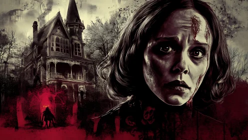 Bloodstained memories echo while the haunted house watches