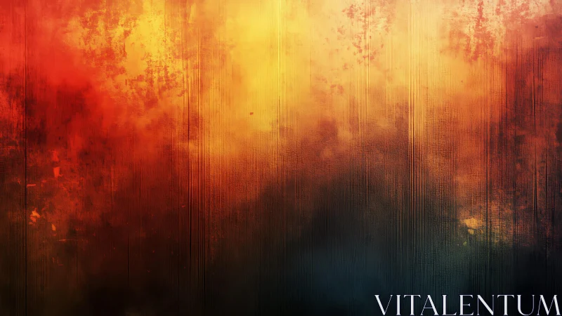 Fiery Abstract Background With Textured Gradient And Warm Hues.