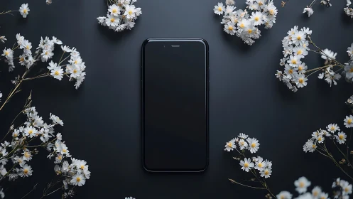 Daisies Frame a Modern Escape.