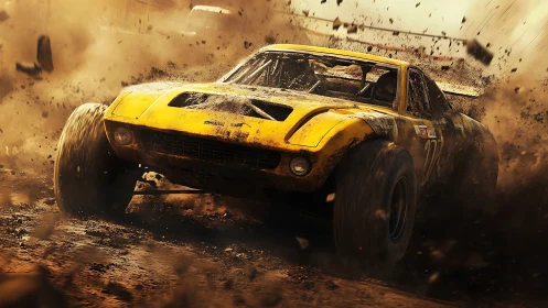 Duststorm rebel racer carving chaos through desert grit.