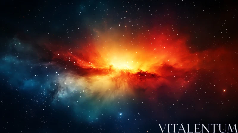 Starborn glow unfolds gently across a colorful cosmic sky