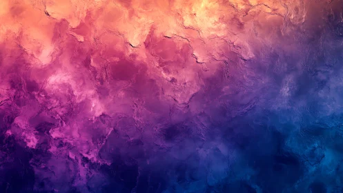 Dreamy sunset colors melt gently into deep twilight hues