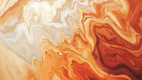 Golden swirls of marble flow in warm, glowing harmony