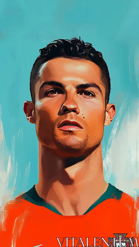 Stadium titan rises in bold brushstrokes and summer light.