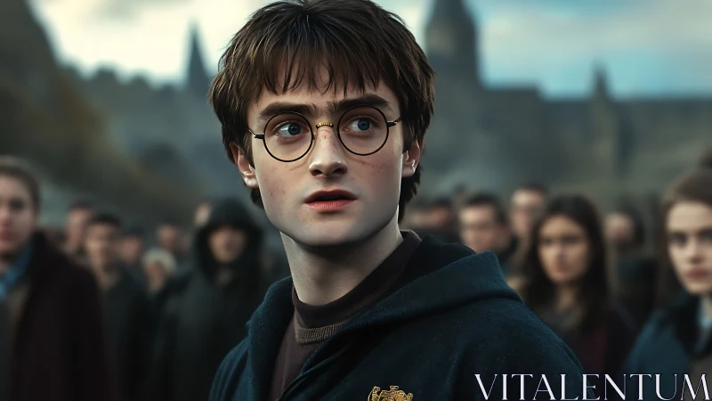 Young wizard rallies courage as storm gathers behind him