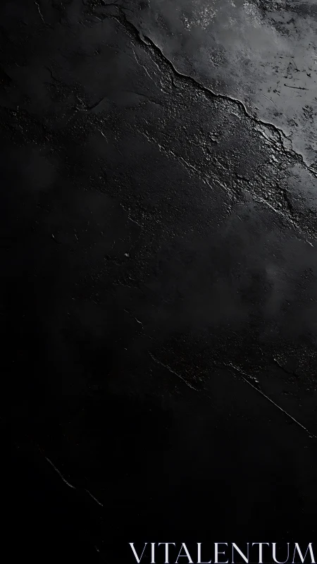 Midnight stone drifts into shadow like a sleeping planet