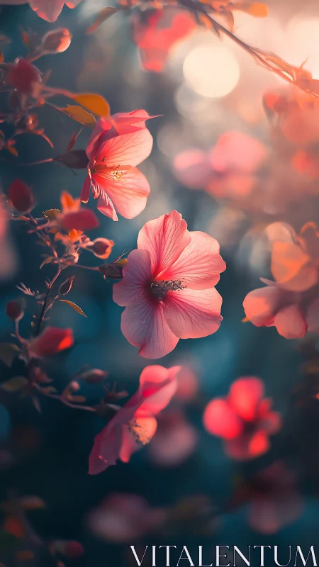 Garden Dreams in Warm Light.