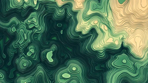 Topographic dream currents in layered jade and sand contours.