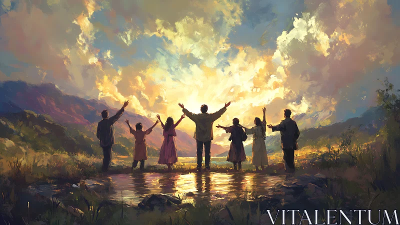 Sunrise choir turns a quiet valley into glowing celebration