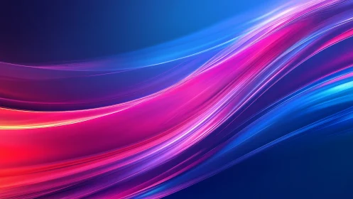 Neon river of motion sweeping through electric midnight sky.