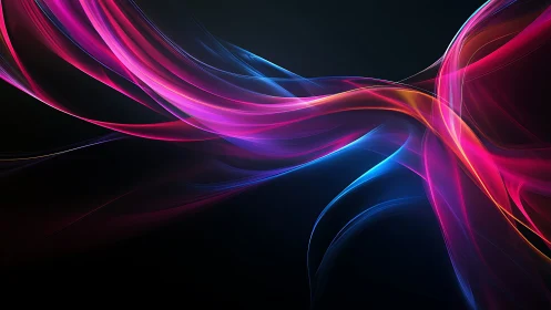 Spectral spline waveforms in luminous chromatic motion.