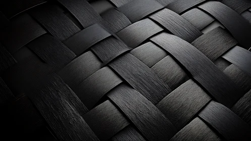 Midnight woven pattern with softly glowing highlights.