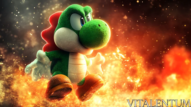 Yoshi Erupts in Fiery Power and Motion.