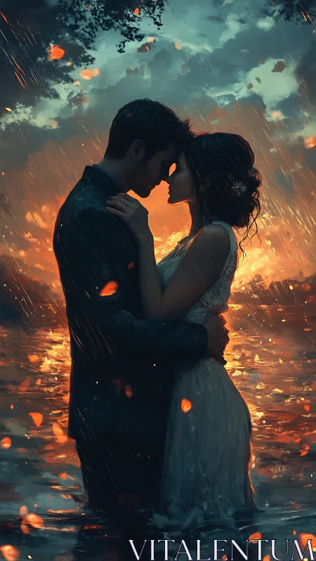 Two Hearts Burning Bright in the Storm.