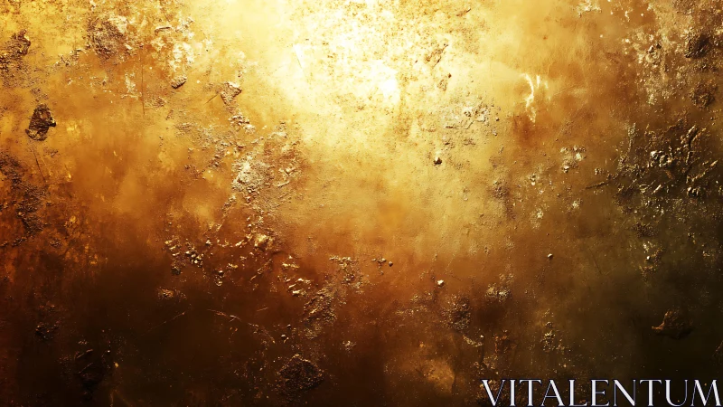 Abstract golden textured background with metallic rustic style.