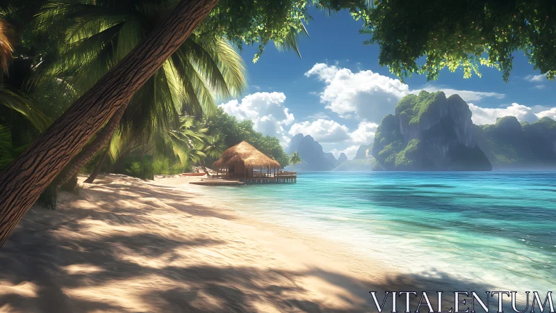 Turquoise Dreams Meet Limestone Majesty.