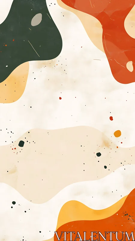 Organic color fields with flowing abstract forms in motion.