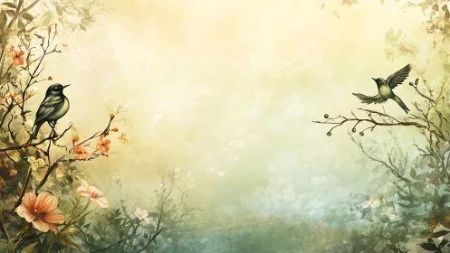 Whispers of dawn as songbirds trade secrets across spring.