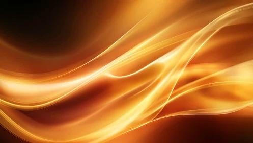 Flowing Light Waves Abstract Design.