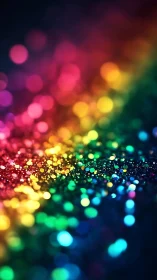 Prismatic glitter river spilling neon bokeh dreams.