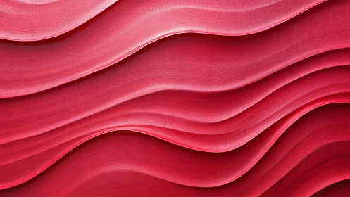 Layered red wave textures with smooth flowing contours.