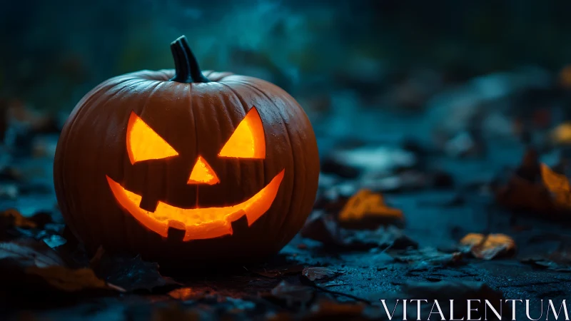 Jack o’lantern grins like stolen fire on a rainy sidewalk