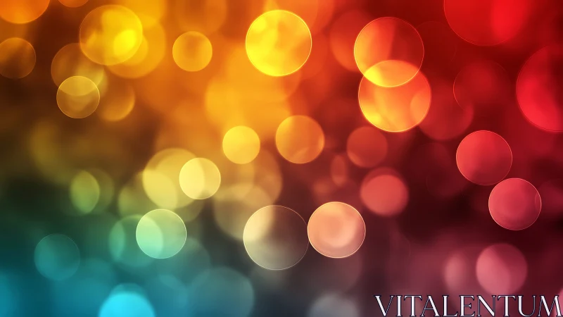 Prismatic bokeh constellations drift through molten twilight.