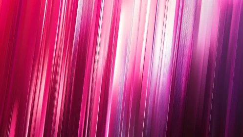 Vibrant pink and magenta light streaks abstract background.