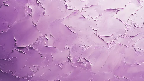 Lavender impasto texture spreads in soft sculpted waves.