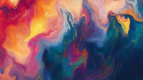 Solar bloom ignites a cosmic tide of swirling twilight color.