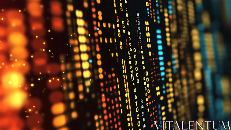 Neon data skyline glows like a futuristic digital cityscape.