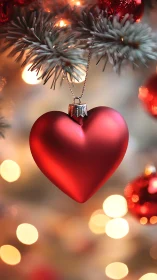 Heart shaped ornament quietly steals the Christmas spotlight