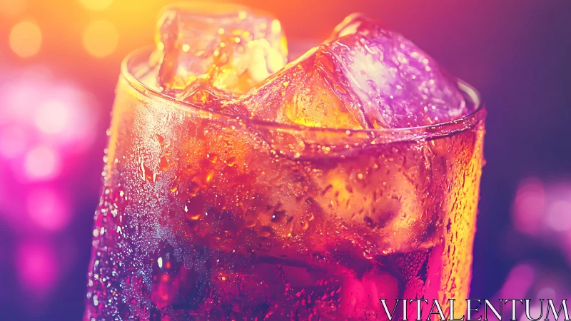 Glowing Refreshment in Vibrant Color.