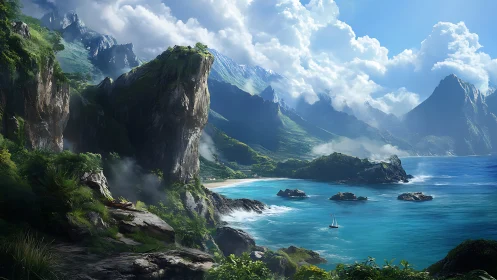 Where Mountains Meet the Sea: Paradise Awaits.