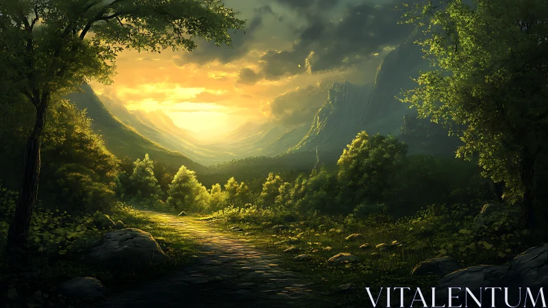 Golden Valley's Luminous Embrace.