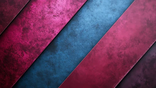 Diagonal Striped Abstract Background in Pink and Blue Tones.