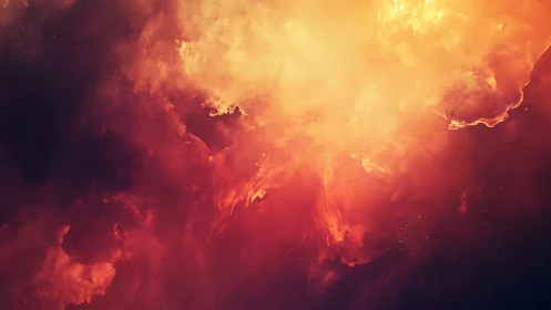 Atmospheric Light Phenomenon with Radiant Energy Distribution.