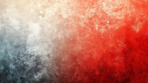 Granular red to cyan gradient texture shows diffuse speckled noise