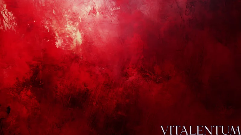 Crimson stormwall of brushed light and fevered shadow.