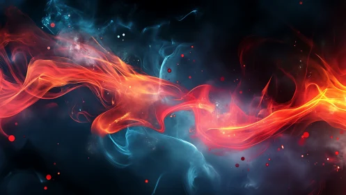 Luminous Energy Collision in Dark Space.