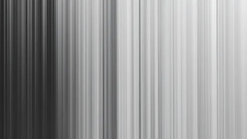 Minimalist vertical grayscale lines abstract art background.