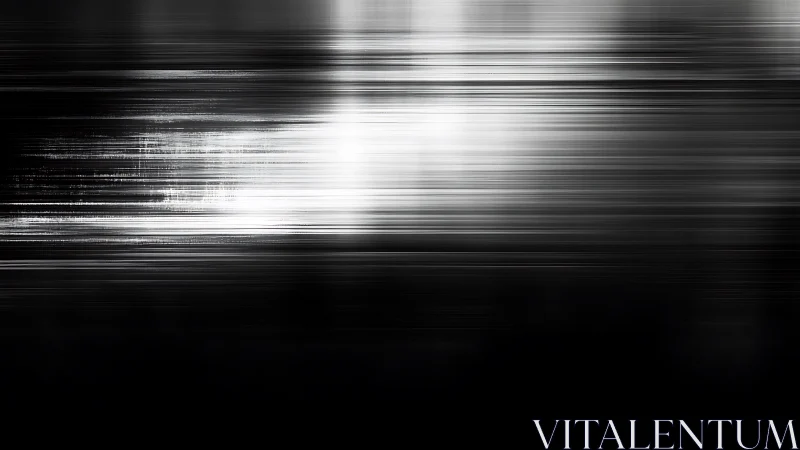 Monochrome linear abstraction with high-contrast motion blur.