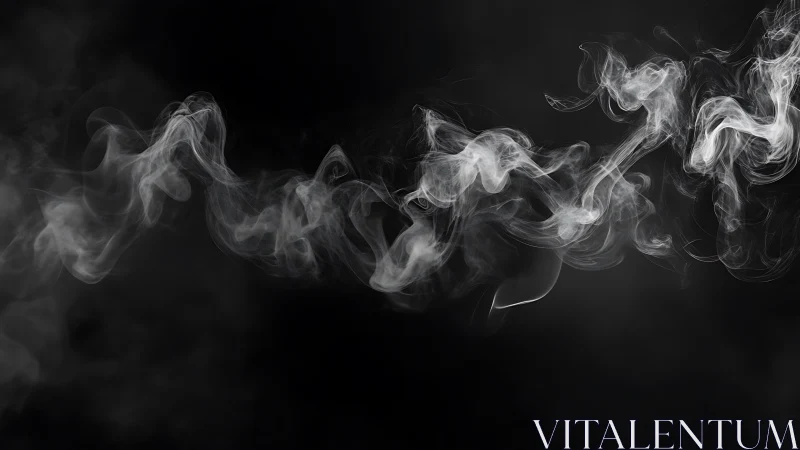 Ghostwritten wisps of smoke curling through midnight hush.