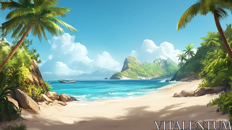 Turquoise Dream: Volcanic Paradise Awaits.