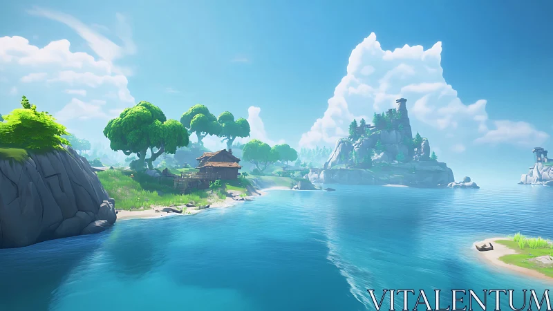 Fantasy Island Kingdom by Crystalline Waters.