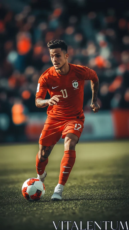 Blazing orange playmaker drives the match into overdrive.