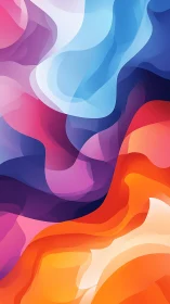 Multilayered fluid gradient waves in warm and cool spectra.