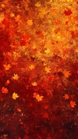 Spectral gradient of autumnal maple leaves in turbulent descent.